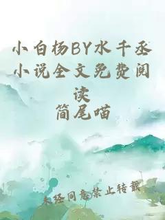 小白杨BY水千丞小说全文免费阅读