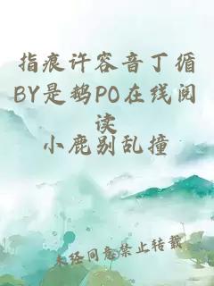 指痕许容音丁循BY是鹅PO在线阅读