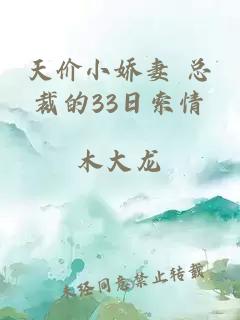 天价小娇妻 总裁的33日索情