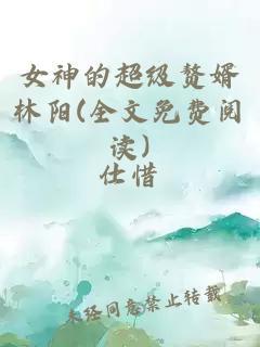 女神的超级赘婿林阳(全文免费阅读)