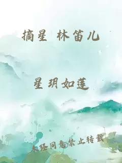 摘星 林笛儿