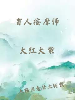 盲人按摩师