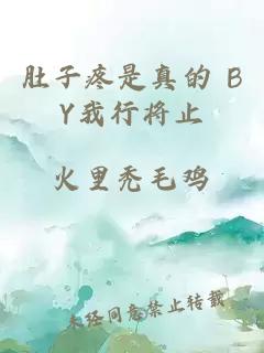 肚子疼是真的 BY我行将止