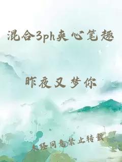 混合3ph夹心笔趣