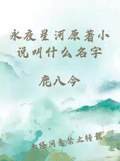 永夜星河原著小说叫什么名字