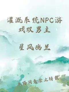 灌溉系统NPC游戏双男主