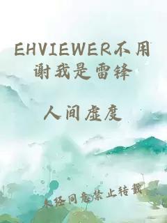 EHVIEWER不用谢我是雷锋