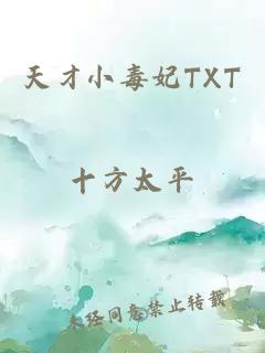 天才小毒妃TXT