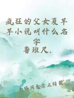 疯狂的父女夏芊芊小说叫什么名字