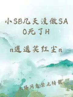 小SB几天没做SAO死了H