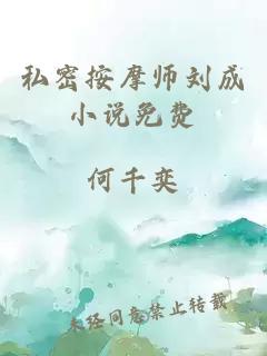 私密按摩师刘成小说免费