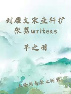 刘耀文宋亚轩扩张器writeas