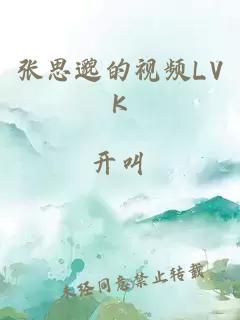 张思邈的视频LVK