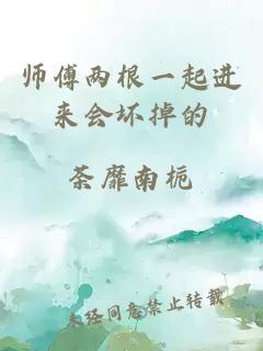 师傅两根一起进来会坏掉的