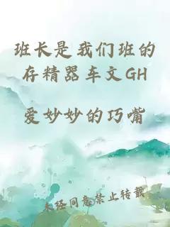 班长是我们班的存精器车文GH