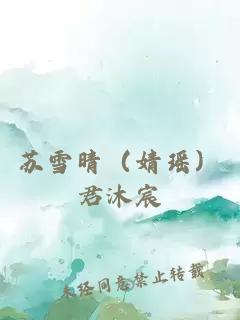 苏雪晴（婧瑶）君沐宸