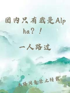 团内只有我是Alpha？！