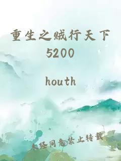 重生之贼行天下5200