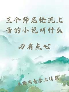 三个师兄轮流上音的小说叫什么